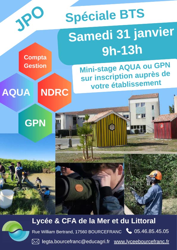 Remise des diplômes lycée de la mer et du littoral 17 Bourcefranc